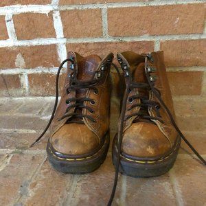 Vintage Brown Doc Martens Boots